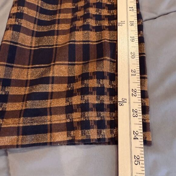 Ace & Zig Wrap Jumpsuit "Barn Wrap" St. Honore Brown Metallic Gold Size Medium - Picture 11 of 14